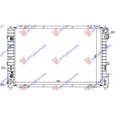 RADIATOR 3.0 PETROL MANUAL/AUTOMATIC (697x467) (NRF)