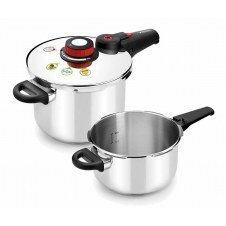 SET DUO OLLA RAPIDA MONIX SELECTA 4+6L