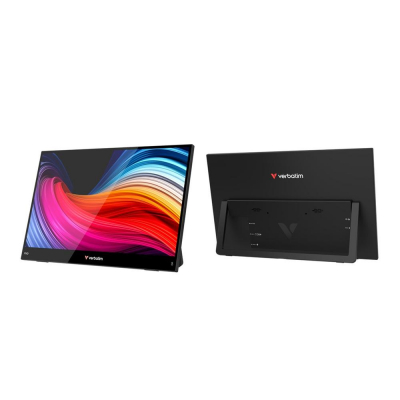 Monitor led portatil 14 pulgadas verbatim touch light ips - fhd - mini hdmi
