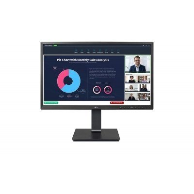 Monitor led ips lg 24bp750c 23.8pulgadas fhd 5ms hdmi displayport usb - c altavoces reg. altura cam