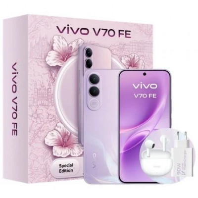 Smartphone Vivo V70 FE 8GB/ 256GB/ 6.83/ 5G/ Púrpura/ Incluye Cargador + Auriculares