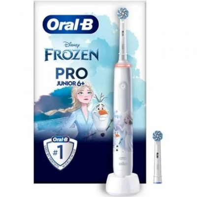 Cepillo Dental Oral-B Pro Junior 6+ Frozen/ Incluye un recambio
