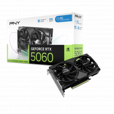 TARJETA DE VIDEO PNY RTX 5060 OC 8GB GDDR7 PCIe5 DUAL FAN GAMING