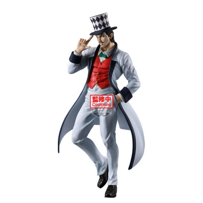 Figura banpresto jojo's bizarre adventure phantom blood mometria will a. zeppeli 21cm