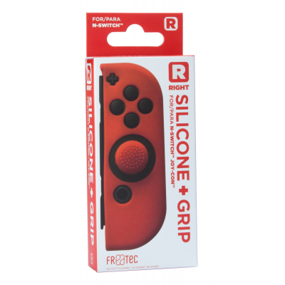 Switch Silicone + Grip for Joy-Con Right Red
