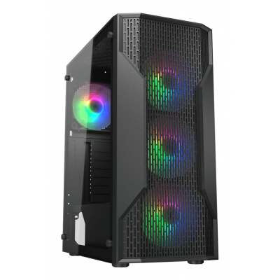MX110 RGB Midi Tower Negro