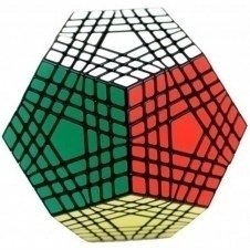 Cubo de rubik dodecaedro shengshou teramix 7x7x7 negro