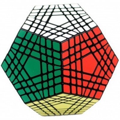 Cubo de rubik dodecaedro shengshou teramix 7x7x7 negro