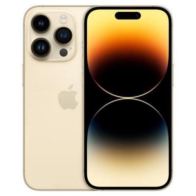 Telefono movil smartphone apple iphone 14 pro 5g - 128gb - 6.1 pulgadas oro acondicionado