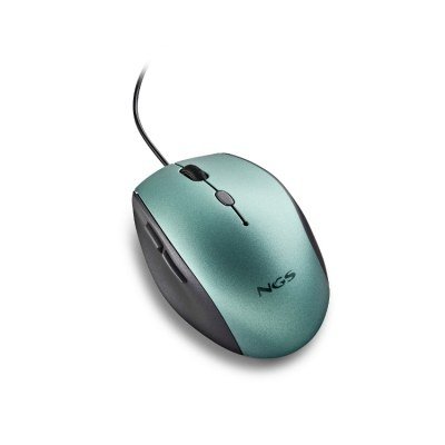 WIRED ERGONOMIC SILENT MOUSE + USB TYPE C ADAPTER