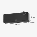 Calefactor cerámico de pared Black & Decker BXWSH2001E, 2.000 W, 2 potencias, programador, IP-22, mando a distancia, negro - imagen 8