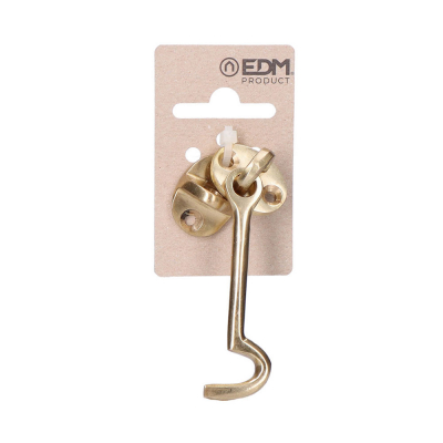 Aldabilla barco 75mm latón pulido