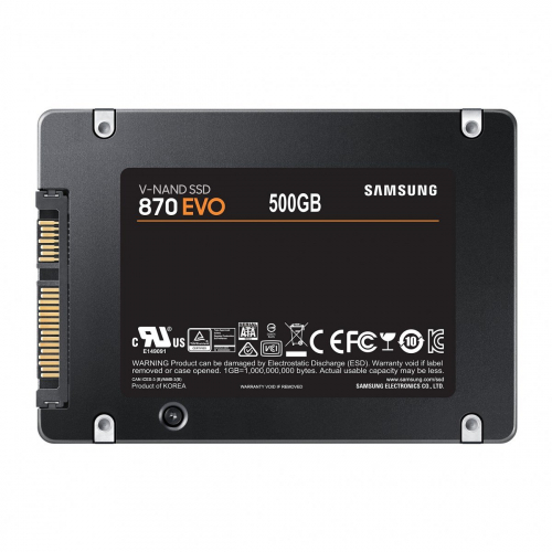 SSD Samsung 870 EVO 500 GB Negro