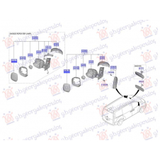 CRISTAL RETROVISOR DE LA PUERTA(O)