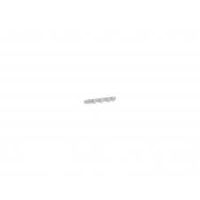 EQUIP 327312 KIT 5 UNIDADES PANEL ORGANIZADOR DE CABLES PARA ARMARIO RACK BLANCO
