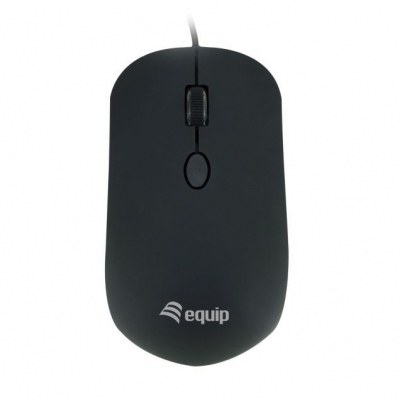 MOUSE EQUIP LIFE COMFORT USB OPTICO 800/1200/1600 DPI 4 BOTONES