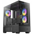 CAJA ANTEC CX705 ARGB MID-TOWER ATX PANORAMICA 270º 5XVENT 120MM PWM