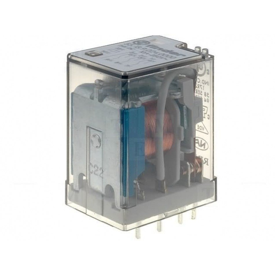 RELE FINDER 12Vdc 3Ctos Conmutados 10A/250Vac