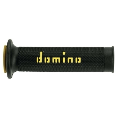 Puños racing 126mm negro/amarillo A01041C4740 A01041C4740B7-0