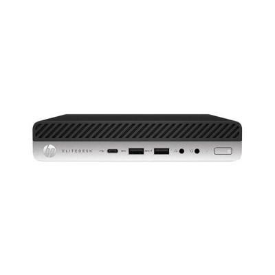 Ordenador reacondicionado mini hp elitedesk 800 g3 - i5 - 6th - 8gb - 256gb m2 - win 10 pro - sin cable trébol - sin vga