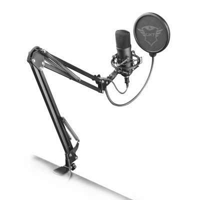 Trust GXT 252+ Emita Plus Negro Micrófono de estudio