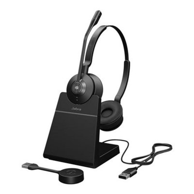 Auriculares jabra engage 55 inalambrico negro