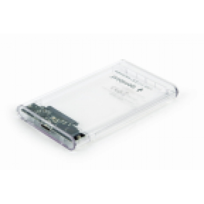 CARCASA HDD GEMBIRD EE2-U3S9-6 2,5 TRANSPARENTE