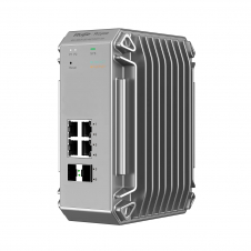 Ruijie Networks RG-NIS3100-4GT2SFP-HP switch Gestionado L2 Gigabit Ethernet (10/100/1000) Energía sobre Ethernet (PoE) Gris