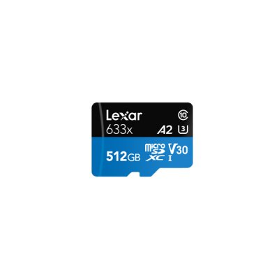 633x 512 GB MicroSDXC UHS-I Clase 10