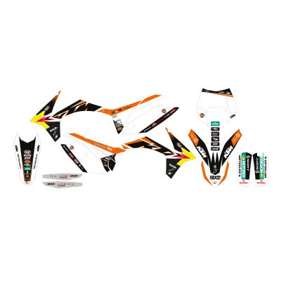 Kit de gráficos Trophy BLACKBIRD RACING 2537R21