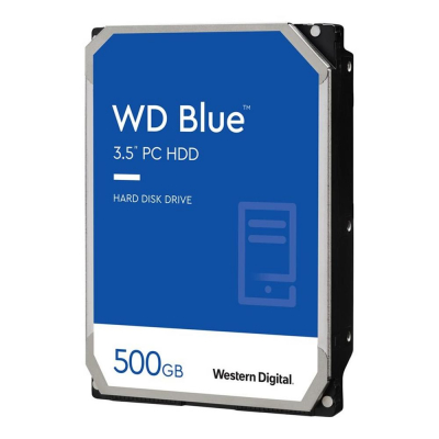 Disco duro interno hdd wd western digital blue wd5000azlx 500gb 3.5 pulgadas sata 6gb - s 7200rpm 32mb