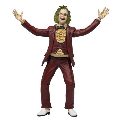 Beetlejuice red tuxedo scale action fig. 18 cm beetlejuice (1988)
