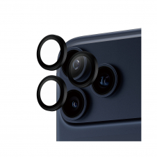 PanzerGlass ® Hoops® Black Camera Lens Protector iPhone 17 Pro | iPhone 17 Pro Max | iPhone 16 Pro | 16 Pro Max Protector de pantalla Apple 1 pieza(