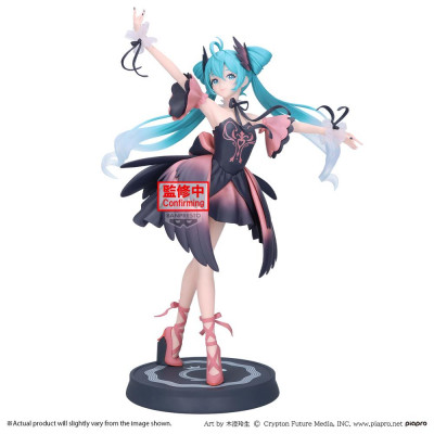 Figura banpresto hatsune miku banpresto evolve classical tuning from ballet swan lake black swan ver. 24cm
