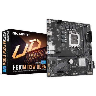 Gigabyte Placa Base H610M D3W DDR4 mATX LGA1700