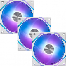 VENTILADOR MSI MPG EZ120 ARGB WHITE KIT 3×120 mm CABLELESS RGB