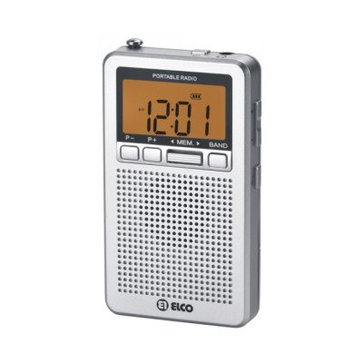 RADIO TRANSISTOR ELCO PD-988D PLATA