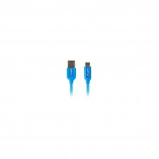 CABLE LANBERG USB TIPO-C MACHO A USB 2.0 TIPO-A MACHO SOPORTA CARGA RAPIDA 3.0 1.8M AZUL CA-USBO-22CU-0018-BL