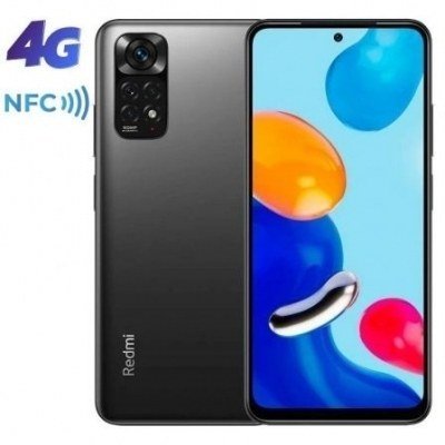Smartphone Xiaomi Redmi Note 11 NFC 6GB/ 128GB/ 6.43/ Gris Grafito