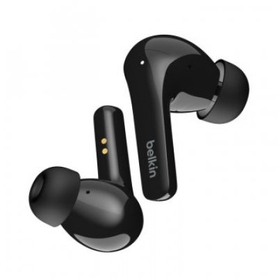AURICULAR INTRAUDITIVO BLUETOOTH BELKIN AUC006BTBK SOUNDFORM FLOW CON ANC NEGRO