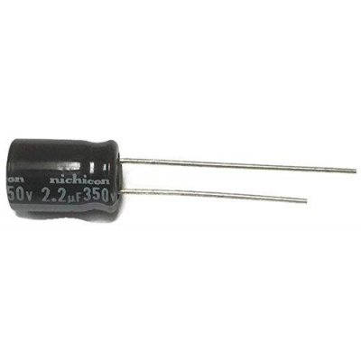 Condensador Electrolítico RADIAL 2,2uF 350Vdc 105ºC