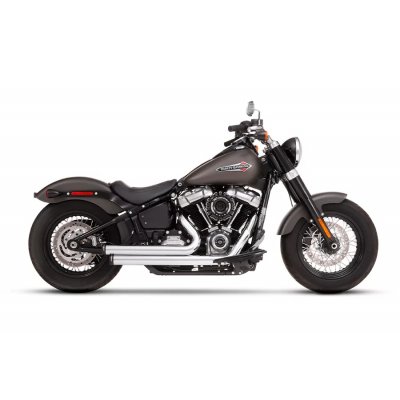 Sistema de escape 2-en-2 para Softail RINEHART RACING 300-0100