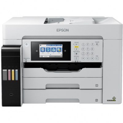 Multifuncion epson inyeccion color ecotank et - 16680 fax - a3 - 25ppm - usb - red - wifi - wifi direct - duplex todas las funciones - lcd - bandeja entrada 250 hojas - adf 50 hojas