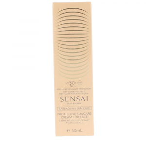 SILKY BRONZE protective suncare cream for face SPF50+ 50 ml