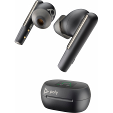 POLY Voyager Free 60+ UC Auriculares Inalámbrico Dentro de oÍ­do Llamadas/Música USB Tipo C Bluetooth Negro