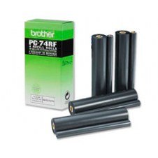 Cartucho Y Bobina Brother Fax 144 Pág Negro (pc-74rf)