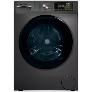 Lavadora Infiniton WM-S72ADX, 9kg, 1400rpm, clase A,  45 kWh año, 76dB, 15 programas, Vapor, Inverter, display LED, dark inox