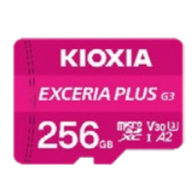 Tarjeta memoria micro sd kioxia 256gb exceria plus g3