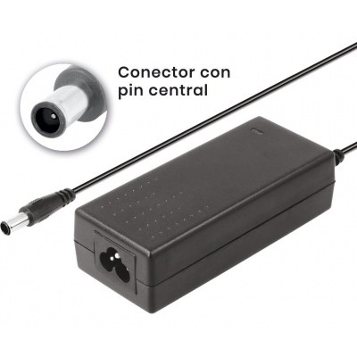 Alimentador Fijo 19Vdc 2,1Amp Jack hueco Pin central 6.5x4.4