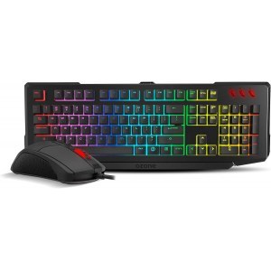 Teclado + Ratón OZONE DOBLE TAP ES GAMING